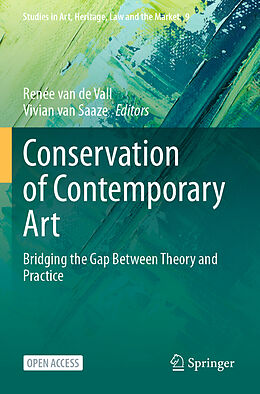 Couverture cartonnée Conservation of Contemporary Art de 