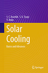 Livre Relié Solar Cooling de S. C. Kaushik, V. Baiju, S. K. Tyagi