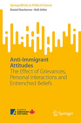 Couverture cartonnée Anti-Immigrant Attitudes de Kofi Arhin, Daniel Stockemer