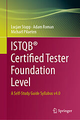 Livre Relié ISTQB® Certified Tester Foundation Level de Lucjan Stapp, Michaël Pilaeten, Adam Roman