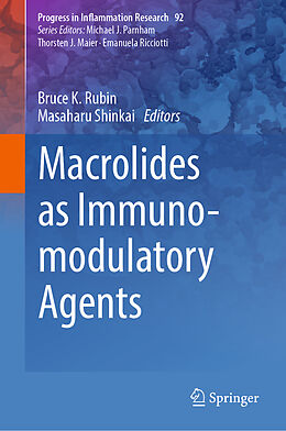 Livre Relié Macrolides as Immunomodulatory Agents de 