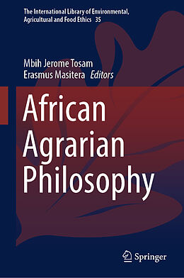 Livre Relié African Agrarian Philosophy de 