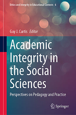 eBook (pdf) Academic Integrity in the Social Sciences de 