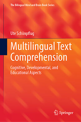 eBook (pdf) Multilingual Text Comprehension de Ute Schönpflug