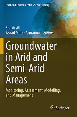 Couverture cartonnée Groundwater in Arid and Semi-Arid Areas de 