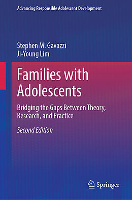 Livre Relié Families with Adolescents de Ji-Young Lim, Stephen M. Gavazzi