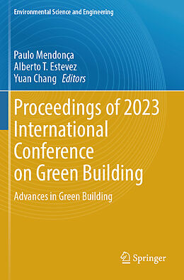 Couverture cartonnée Proceedings of 2023 International Conference on Green Building de 