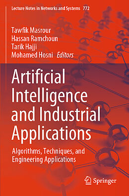 Couverture cartonnée Artificial Intelligence and Industrial Applications de 