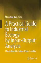 eBook (pdf) A Practical Guide to Industrial Ecology by Input-Output Analysis de Shinichiro Nakamura