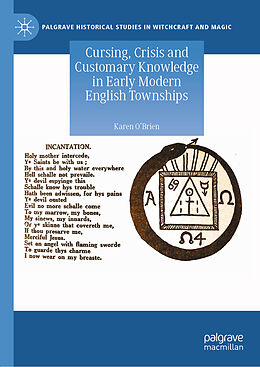 Livre Relié Cursing, Crisis and Customary Knowledge in Early Modern English Townships de Karen O'Brien