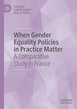 Livre Relié When Gender Equality Policies in Practice Matter de 