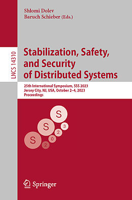 Couverture cartonnée Stabilization, Safety, and Security of Distributed Systems de 