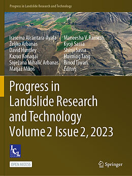 Couverture cartonnée Progress in Landslide Research and Technology, Volume 2 Issue 2, 2023 de 