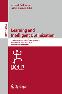 Couverture cartonnée Learning and Intelligent Optimization de 