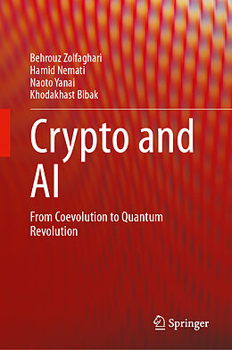 Livre Relié Crypto and AI de Behrouz Zolfaghari, Khodakhast Bibak, Naoto Yanai