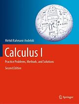 Kartonierter Einband Calculus I von Mehdi Rahmani-Andebili