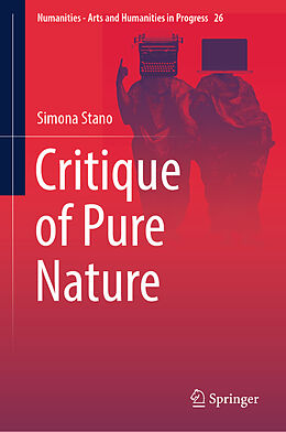 Livre Relié Critique of Pure Nature de Simona Stano