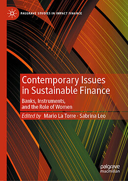 Livre Relié Contemporary Issues in Sustainable Finance de 