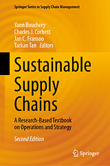 Livre Relié Sustainable Supply Chains de 