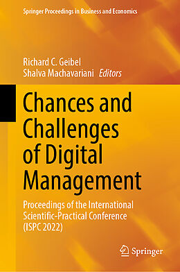 Livre Relié Chances and Challenges of Digital Management de 