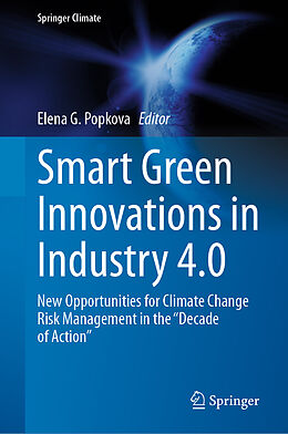 Livre Relié Smart Green Innovations in Industry 4.0 de 