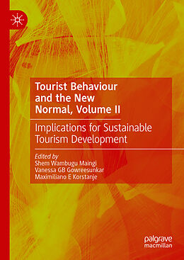 Livre Relié Tourist Behaviour and the New Normal, Volume II de 