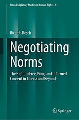 eBook (pdf) Negotiating Norms de Ricarda Rösch