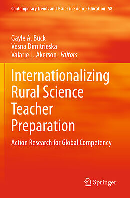 Couverture cartonnée Internationalizing Rural Science Teacher Preparation de 