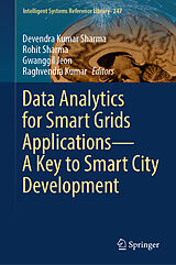 Livre Relié Data Analytics for Smart Grids Applications A Key to Smart City Development de 