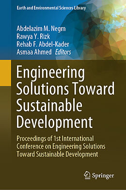 Livre Relié Engineering Solutions Toward Sustainable Development de 