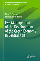 eBook (pdf) ESG Management of the Development of the Green Economy in Central Asia de 