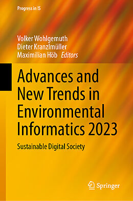 Livre Relié Advances and New Trends in Environmental Informatics 2023 de 