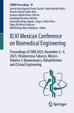 Couverture cartonnée XLVI Mexican Conference on Biomedical Engineering de 