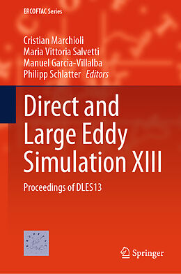 Livre Relié Direct and Large Eddy Simulation XIII de 