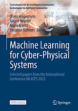Couverture cartonnée Machine Learning for Cyber-Physical Systems de 