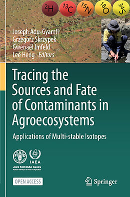 Couverture cartonnée Tracing the Sources and Fate of Contaminants in Agroecosystems de 