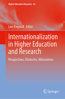 Livre Relié Internationalization in Higher Education and Research de 