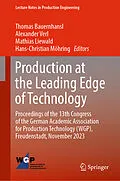 E-Book (pdf) Production at the Leading Edge of Technology von 