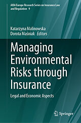 eBook (pdf) Managing Environmental Risks through Insurance de 