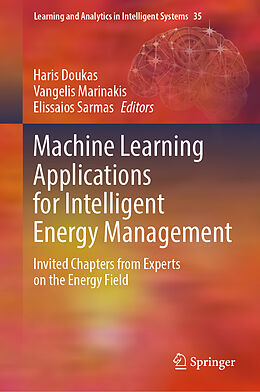 Livre Relié Machine Learning Applications for Intelligent Energy Management de 