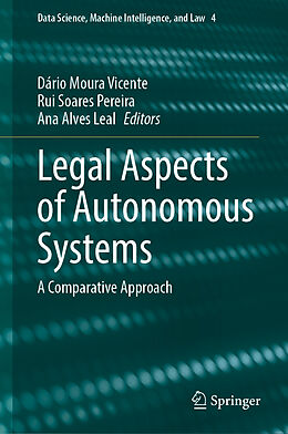 Livre Relié Legal Aspects of Autonomous Systems de 