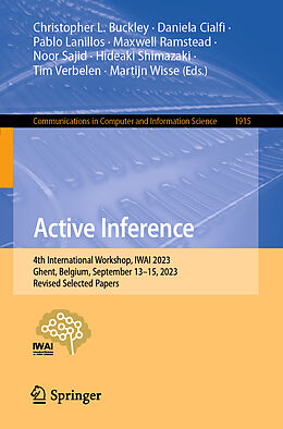 Couverture cartonnée Active Inference de 