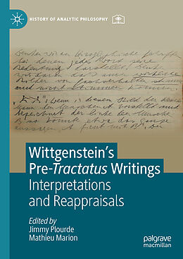 Livre Relié Wittgenstein s Pre-Tractatus Writings de 