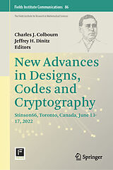 Livre Relié New Advances in Designs, Codes and Cryptography de 