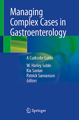 Couverture cartonnée Managing Complex Cases in Gastroenterology de 