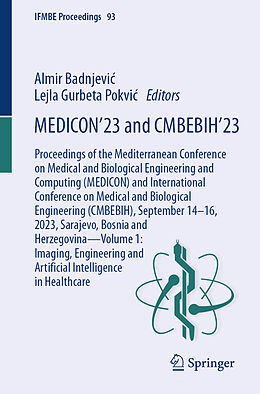 Couverture cartonnée MEDICON 23 and CMBEBIH 23 de 