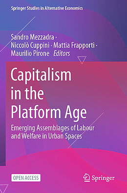 Couverture cartonnée Capitalism in the Platform Age de 