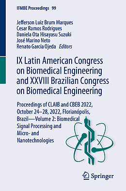 Couverture cartonnée IX Latin American Congress on Biomedical Engineering and XXVIII Brazilian Congress on Biomedical Engineering de 