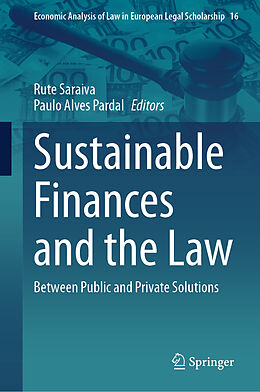 Livre Relié Sustainable Finances and the Law de 