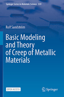 Kartonierter Einband Basic Modeling and Theory of Creep of Metallic Materials von Rolf Sandström